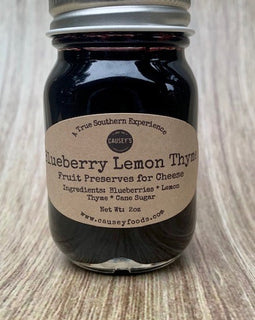 Blueberry Jam with Lemon and Thyme Fruit Spread