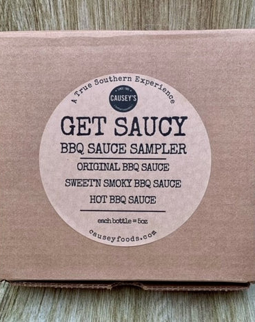 BBQ sauce sampler