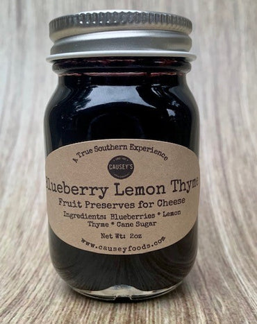 Blueberry Lemon Thyme Fruit Preserves 2oz