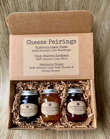 Cheese Pairing Fruit Spreads gift set