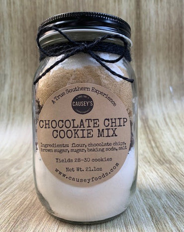 chocolate chip cookie mix in a jar 21oz