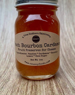 Peach Bourbon Cardamom Fruit Spread