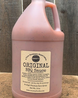 Original BBQ sauce 1 gallon jug Southern style barbecue sauce by Causey Foods