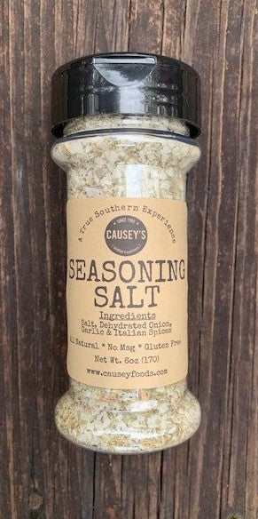 CAUSEY FOODS: SEASONING SALT BLEND TO KICK UP THE FLAVOR